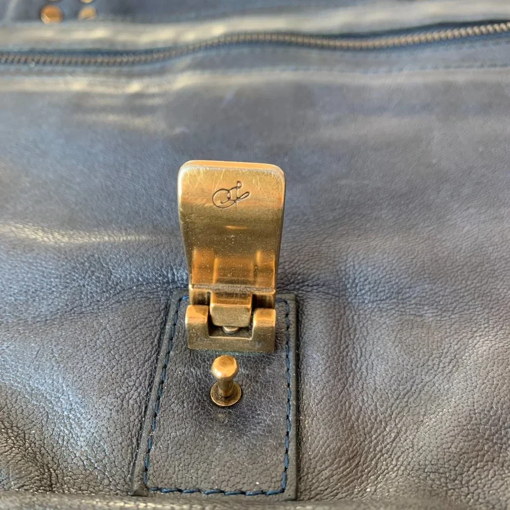 Proenza Schouler Ps1 Navy Leather Cross Body Bag - Picture 11 of 16